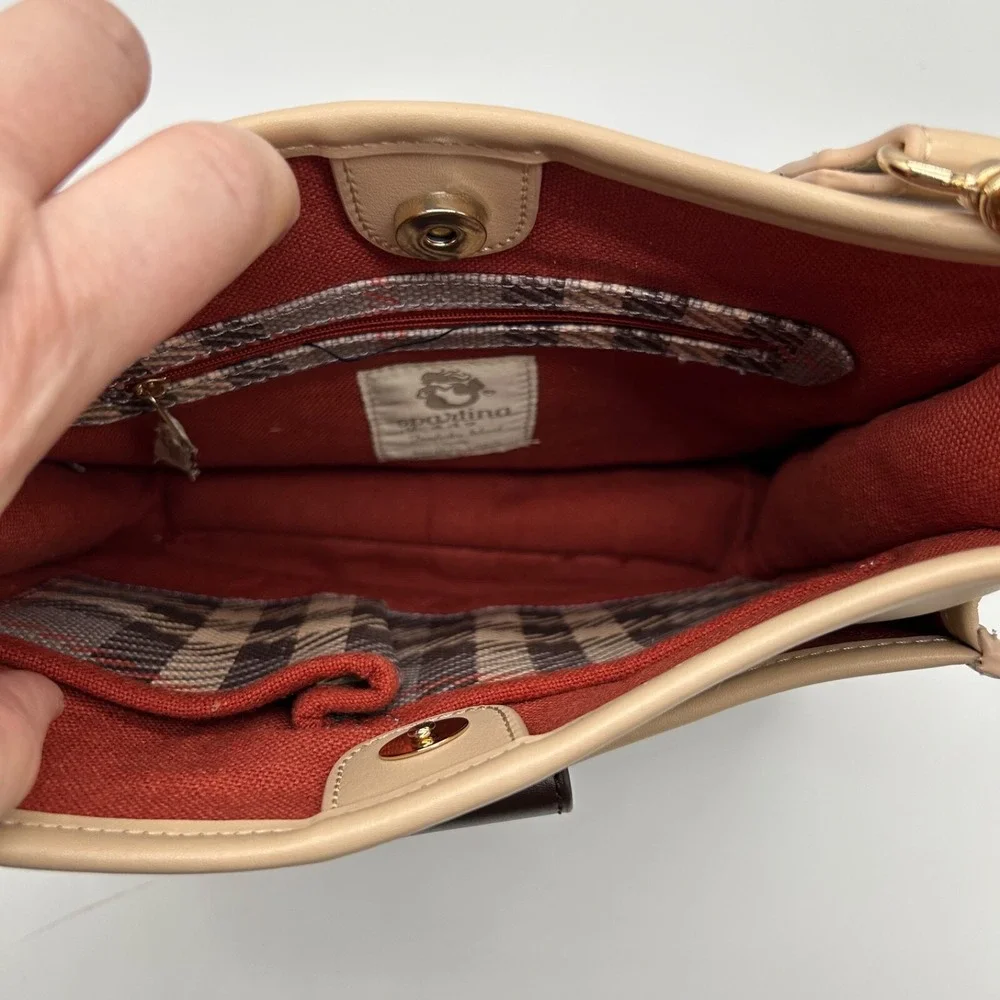 Spartina 449 Purse Daufuskie Handbag Purse Plaid‎